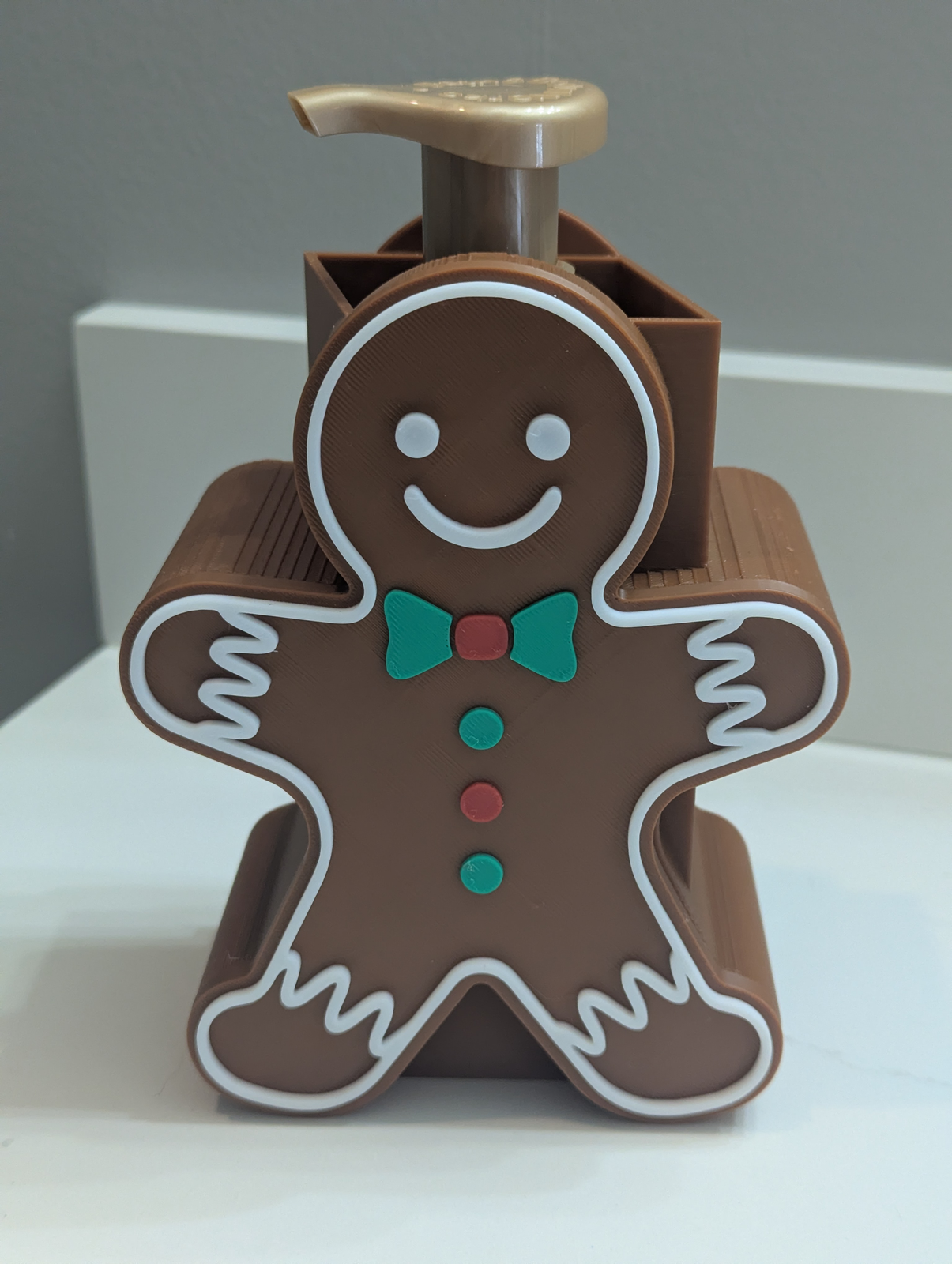Gingerbread Man Soap Holder