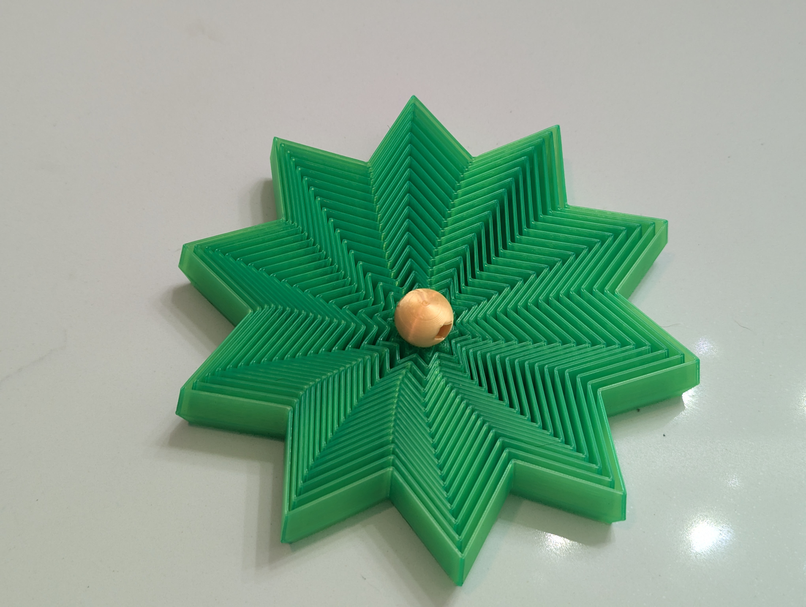 Expanding Spiral Star Fidget