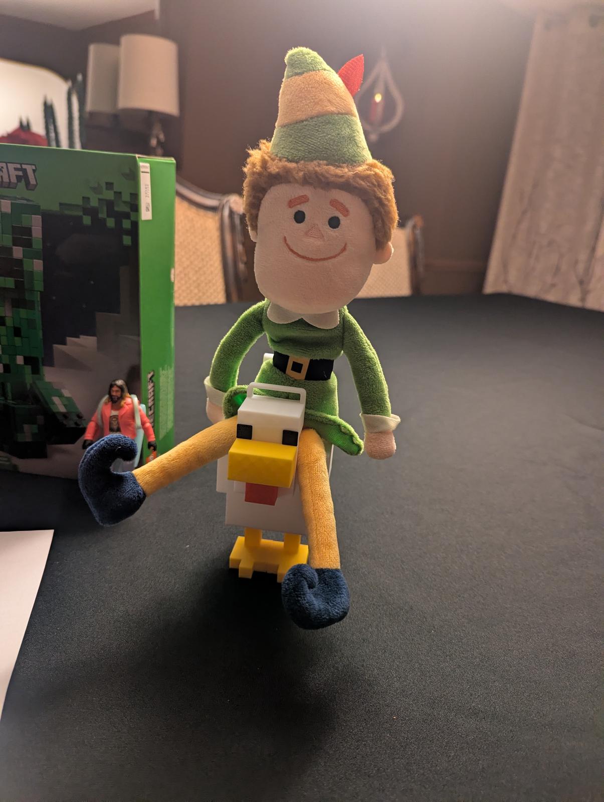 Minecraft Chicken Figurine