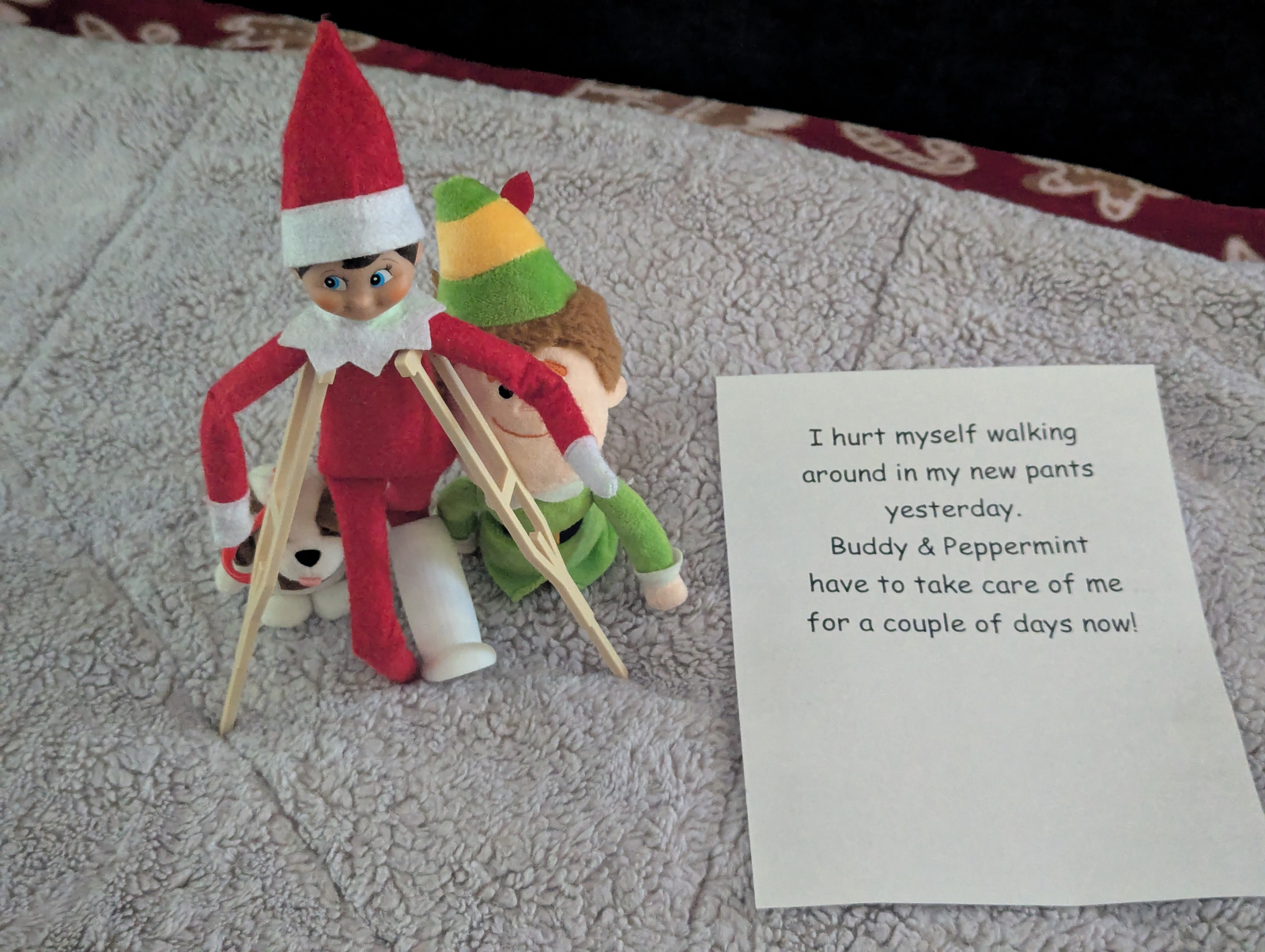 Miniature Elf Crutches