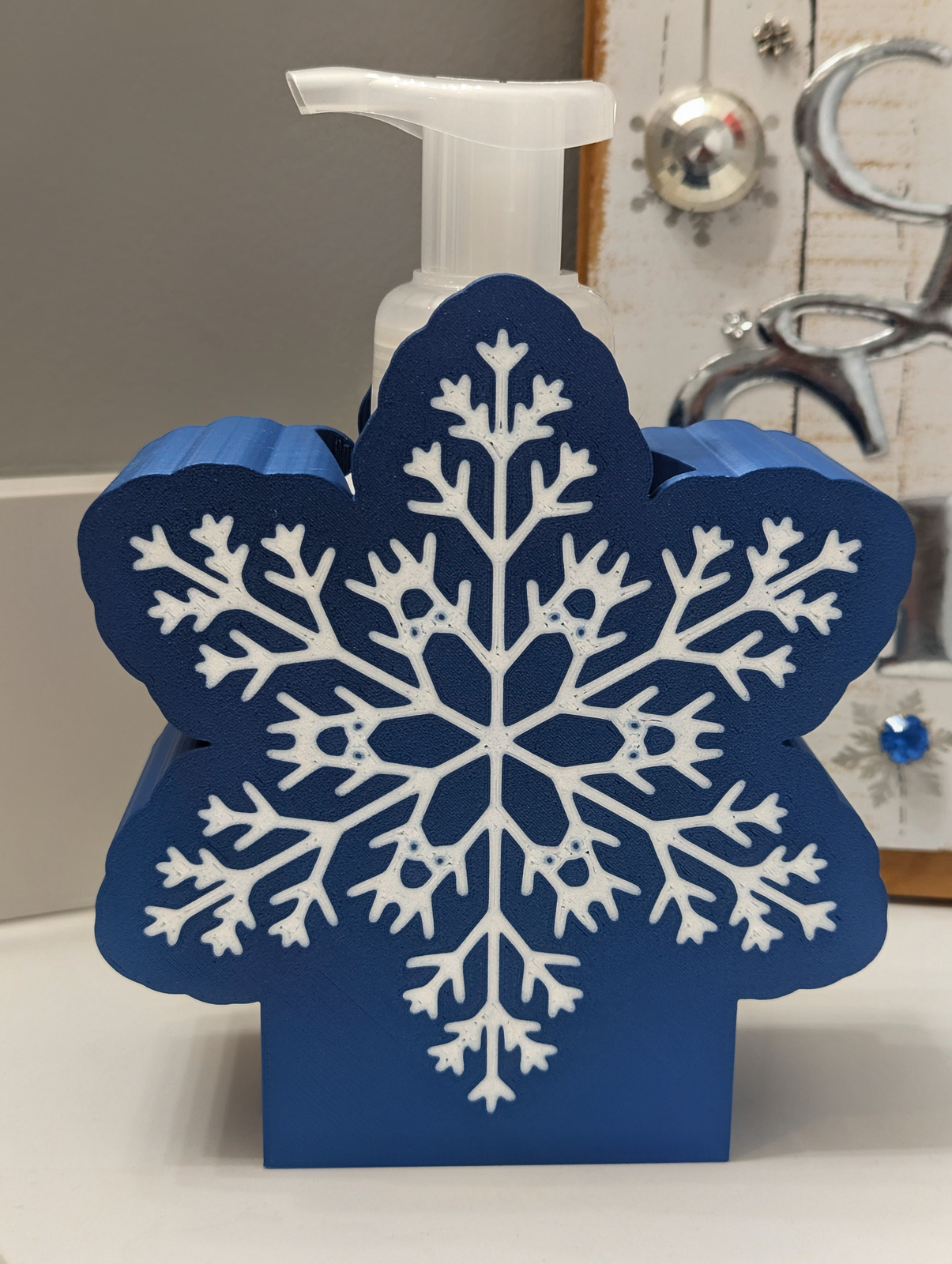 Snowflake Foaming Soap Dispenser