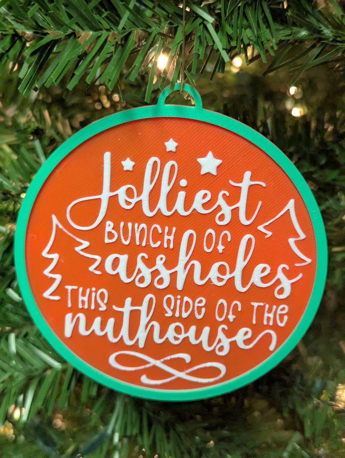 Jolliest Bunch Ornament