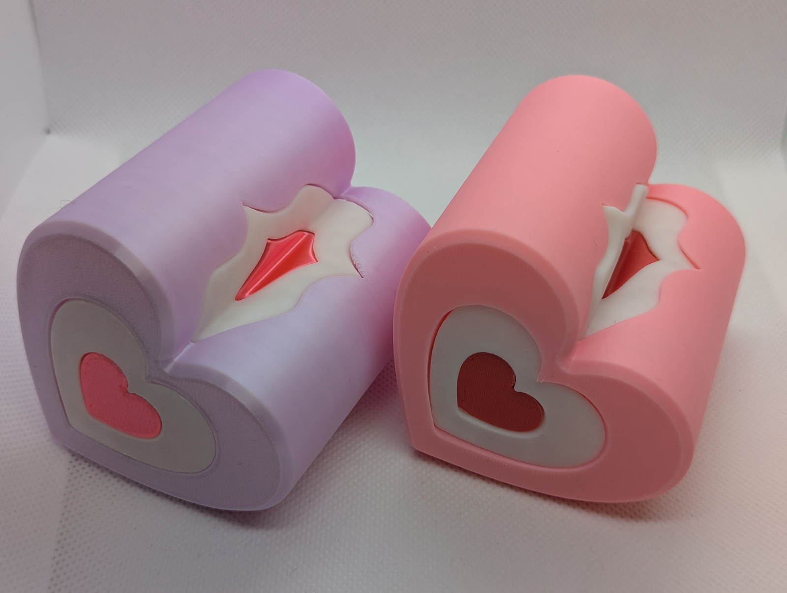Heart Roll Trinket Boxes