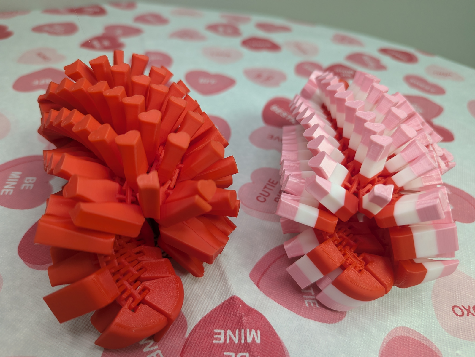 Heart-Textured Star Fidgets