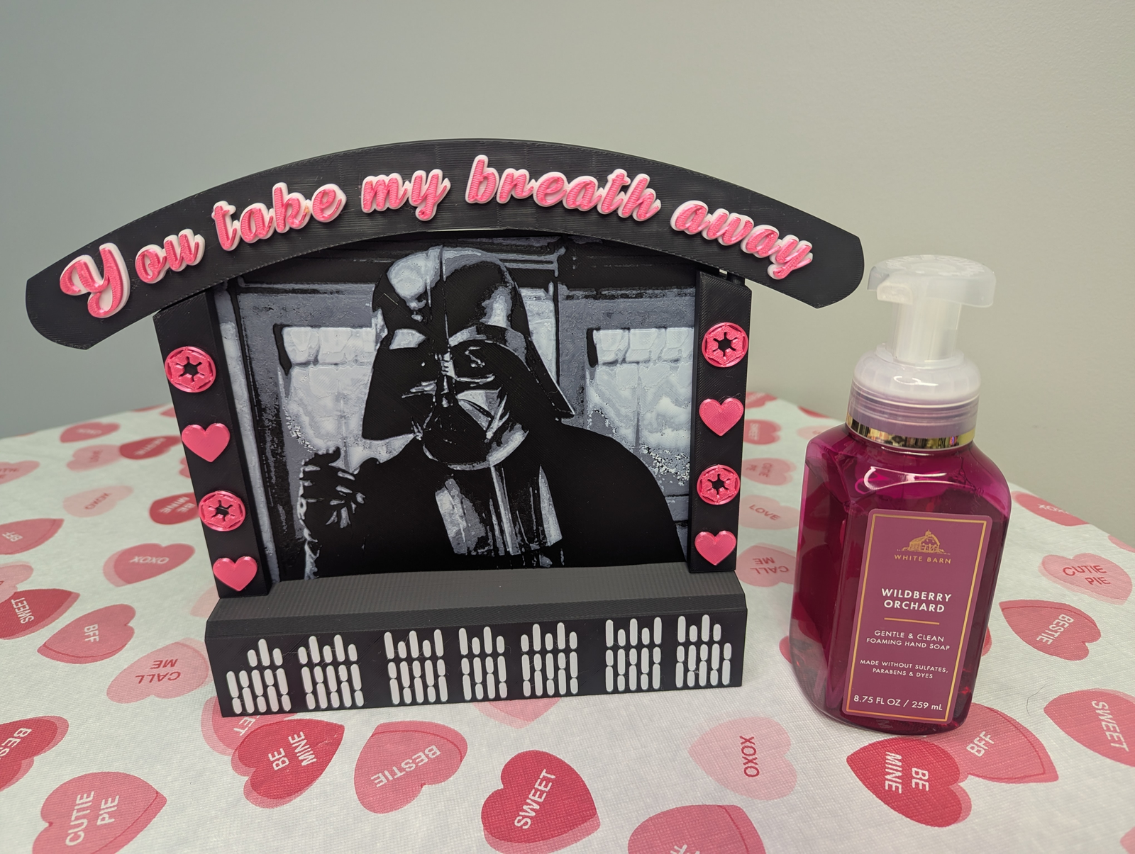Darth Vader Valentine Photo Frame