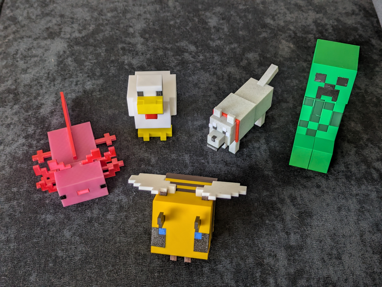 Minecraft Mob Figurines
