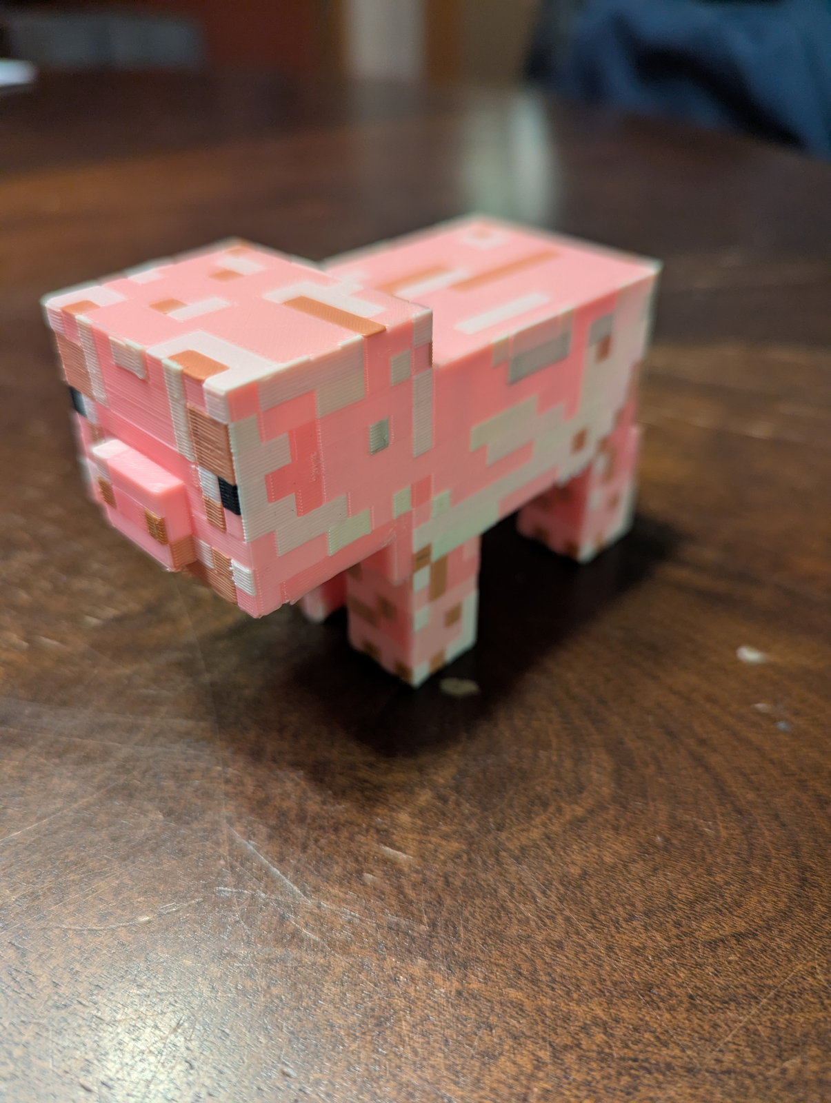 Minecraft Pig Figurine