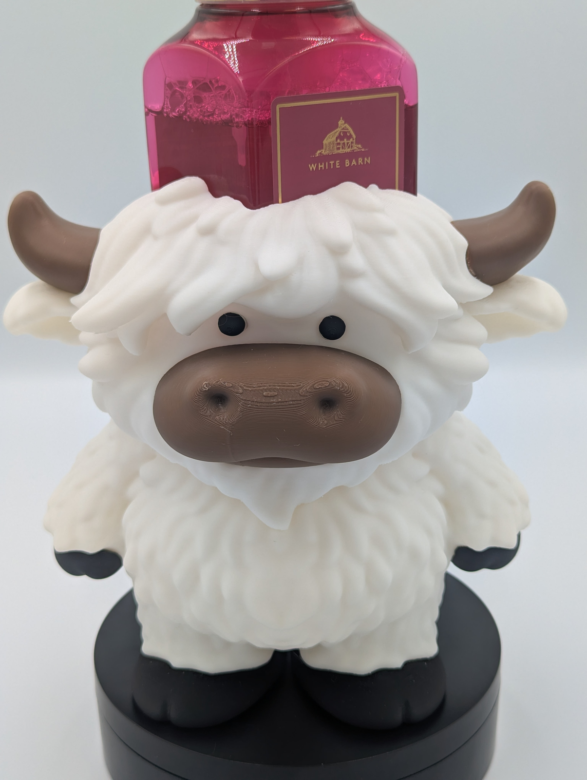 Fluffy Highland Cow Figurine