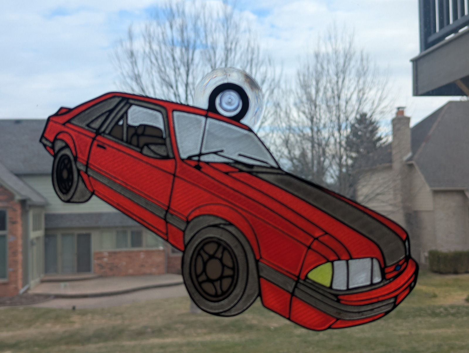 Fox Body Mustang Suncatcher
