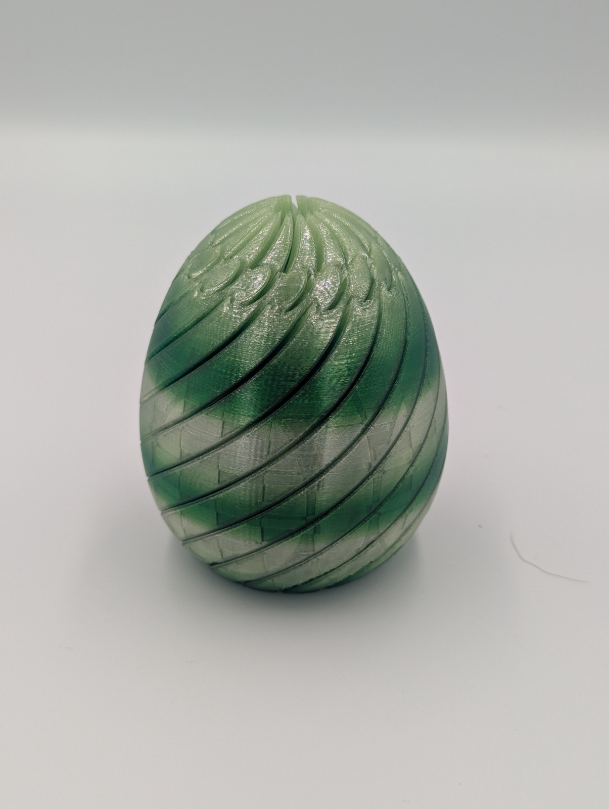 Twisted Spiral Easter Egg