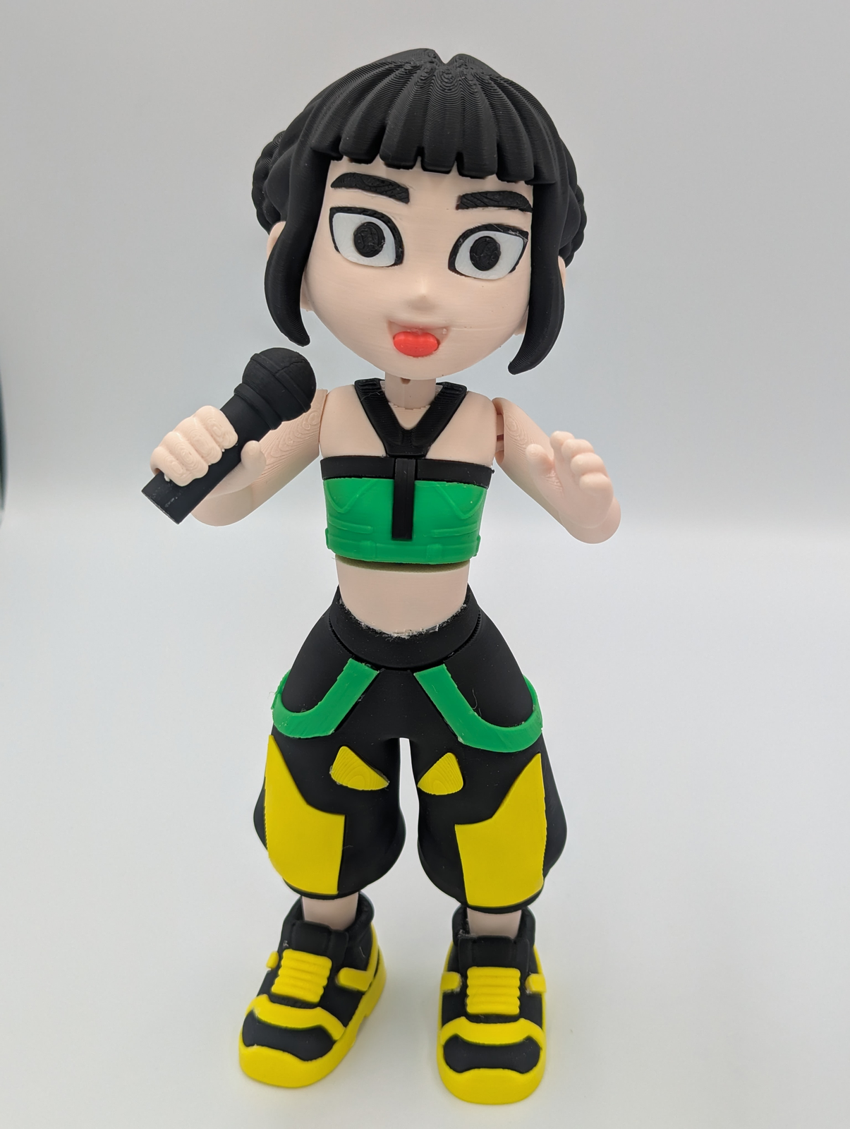 Rocker Girl Figurine Set