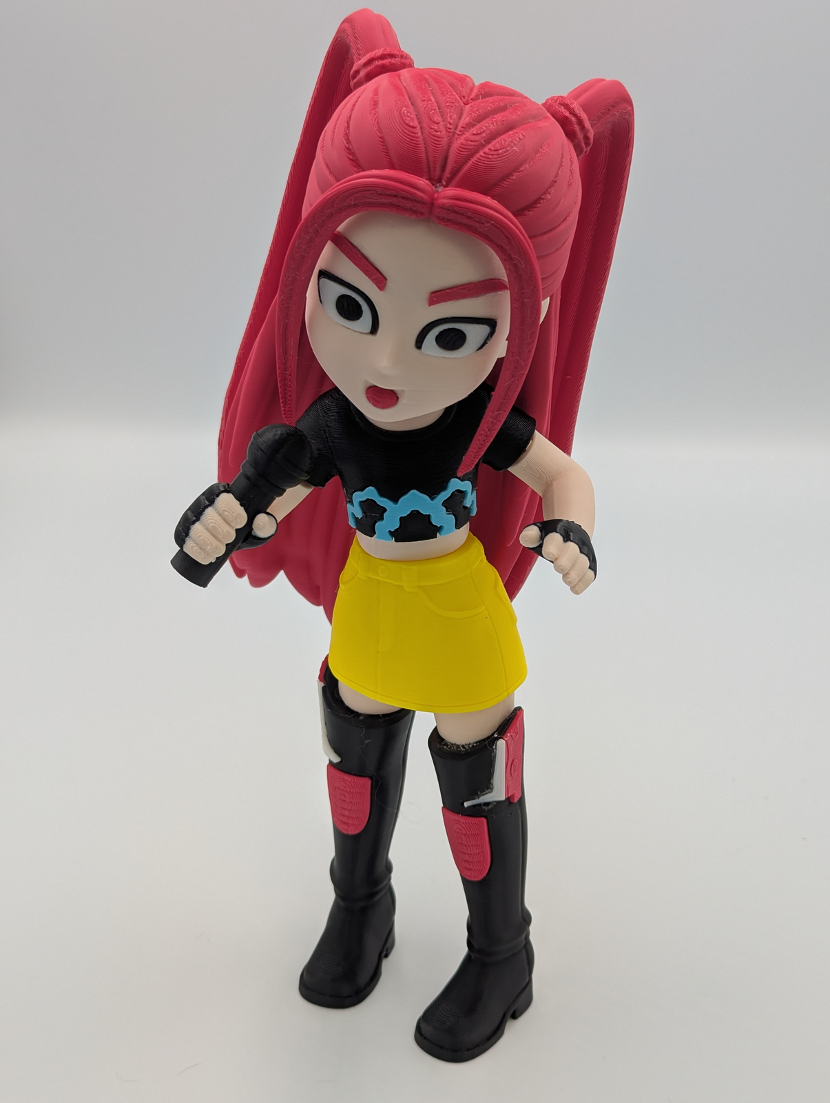 Rocker Girl Figurine Set