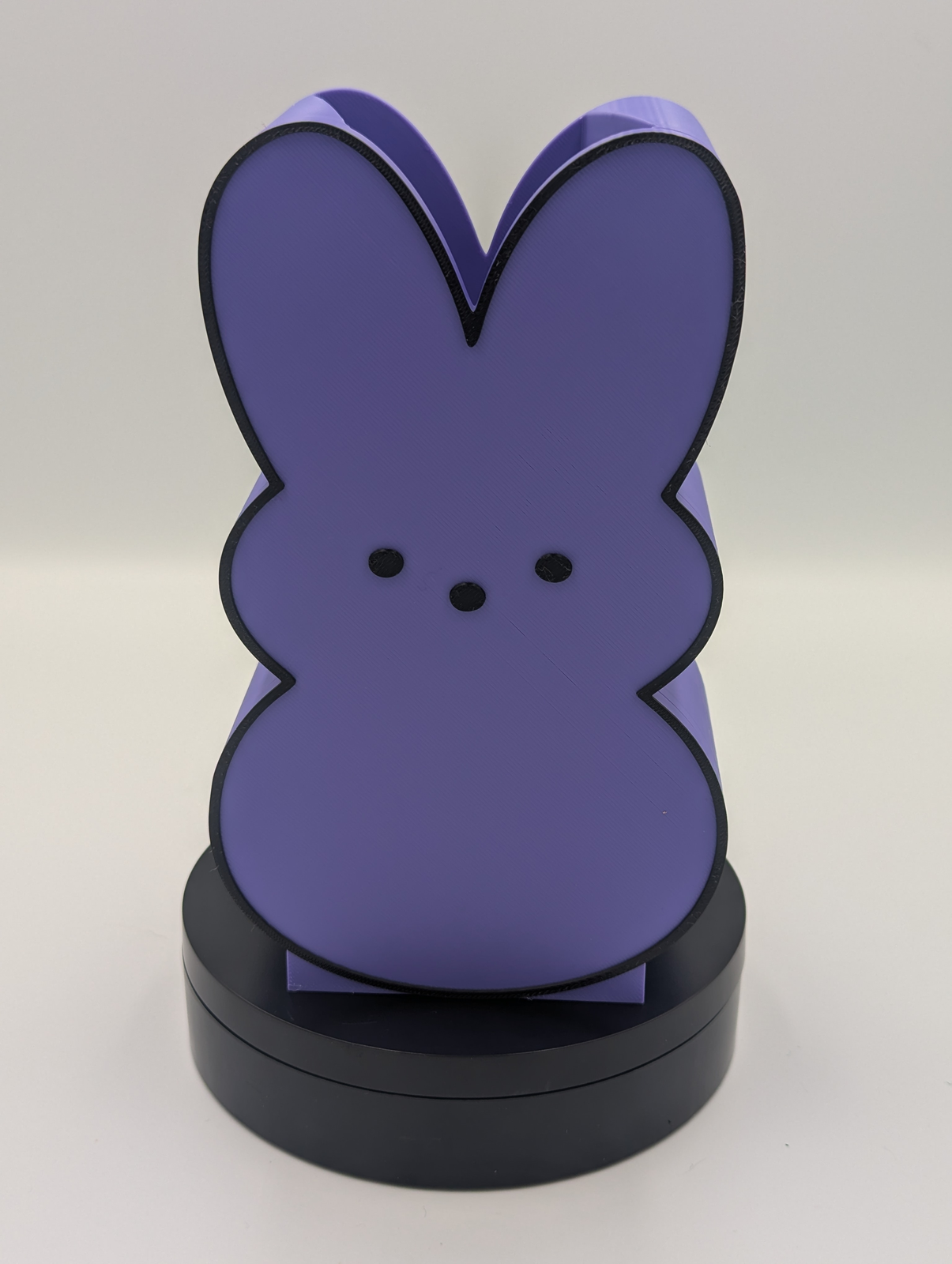 Purple Peep Bunny Phone Stand