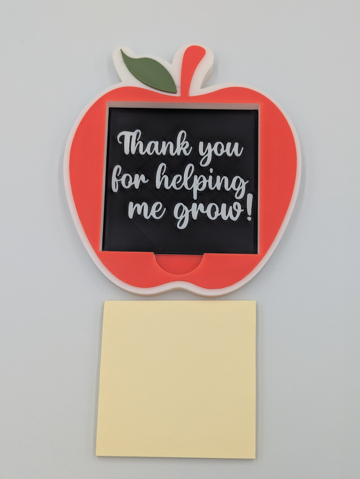 Apple Teacher Sticky Note Holder
