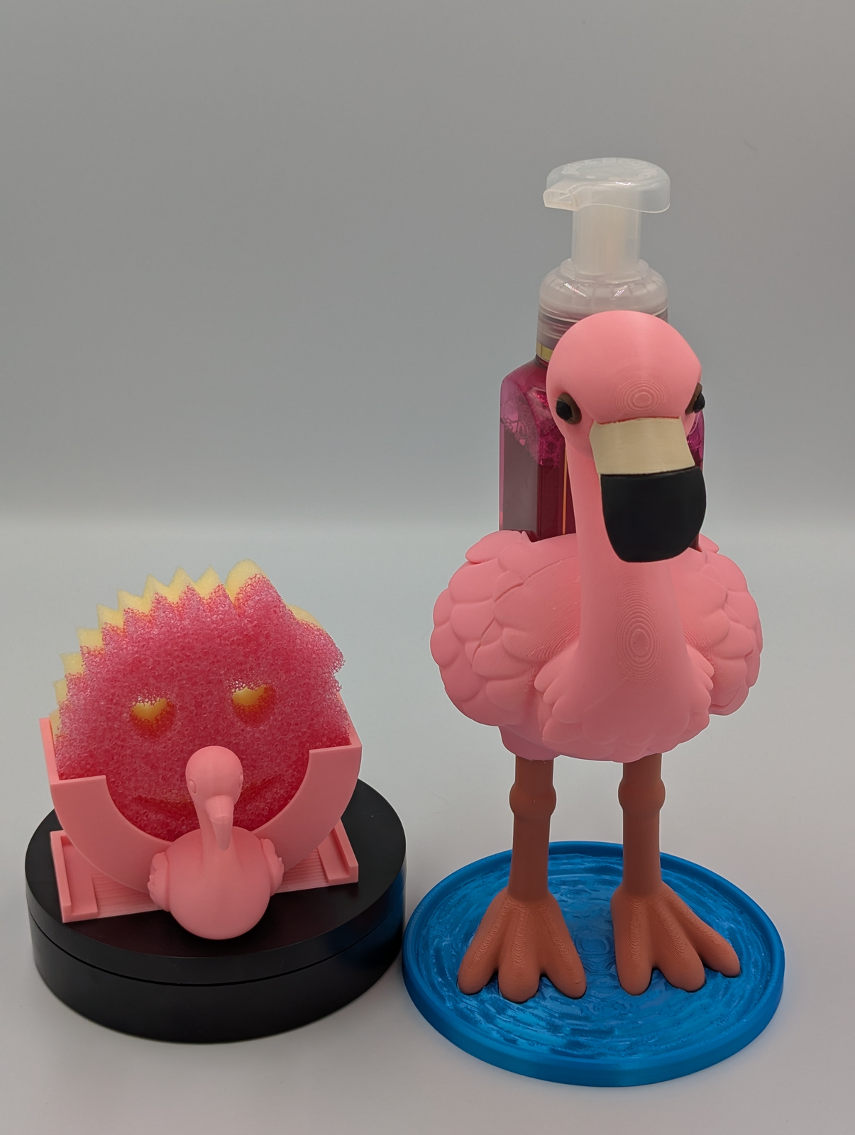 Flamingo Soap Dispenser Set