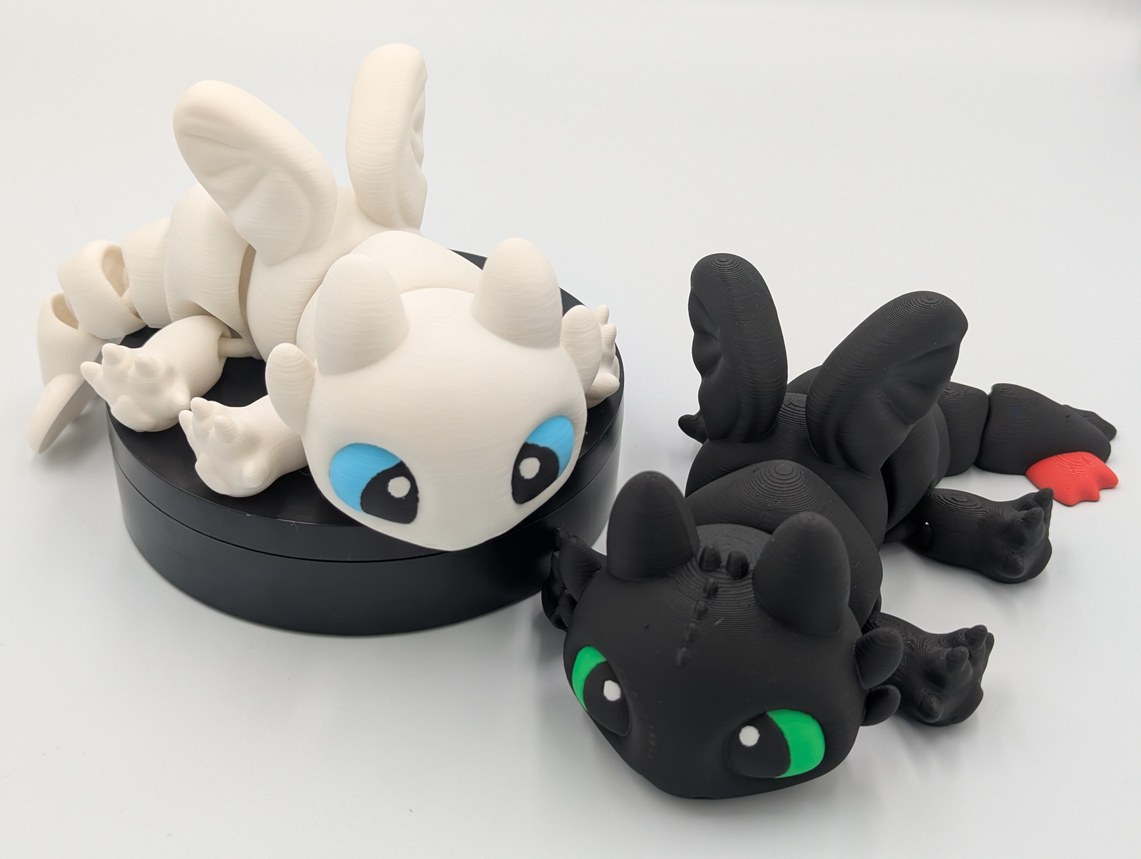 Articulated Baby Dragon Pair
