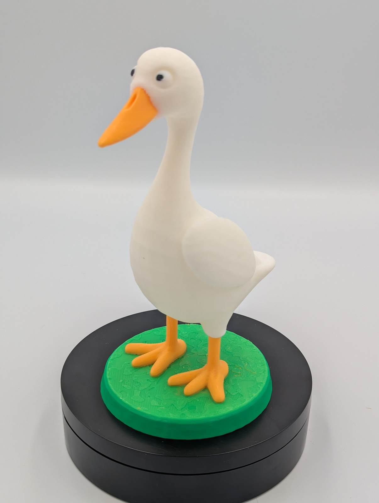 White Duck Figurine