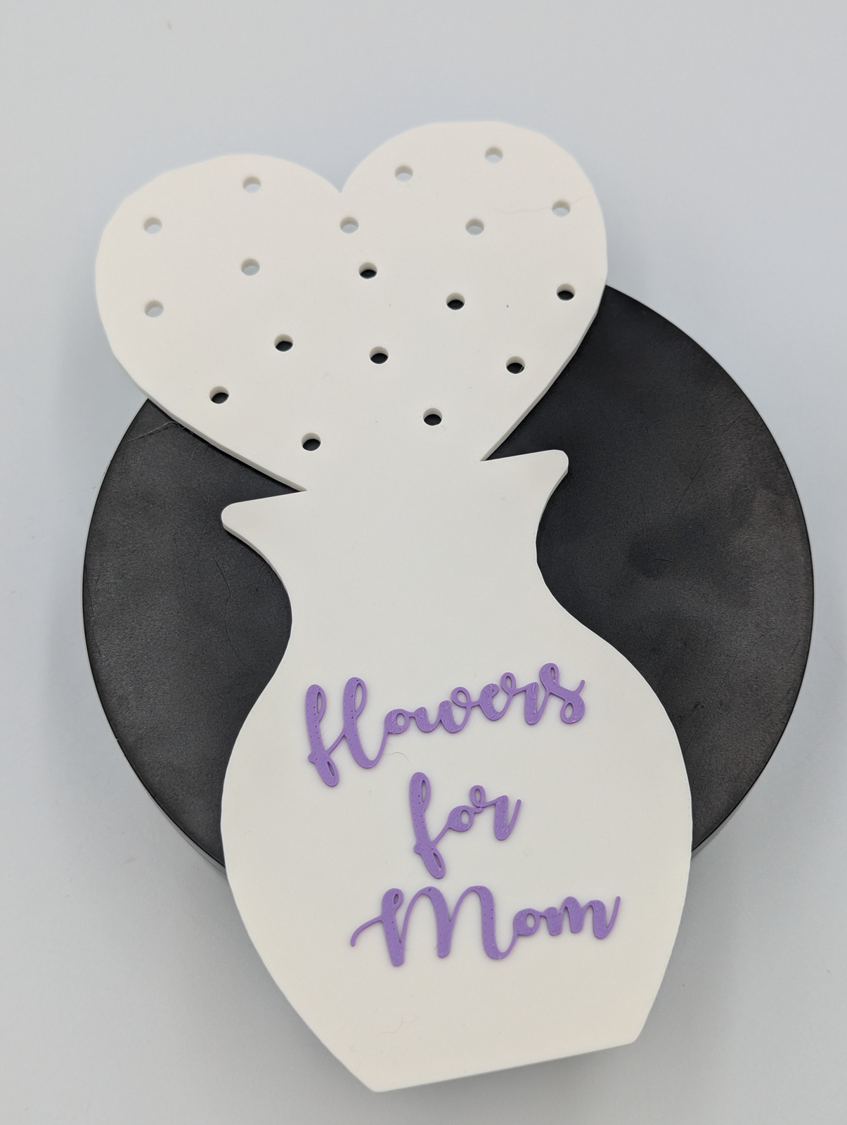 Flowers for Mom Vase Sign