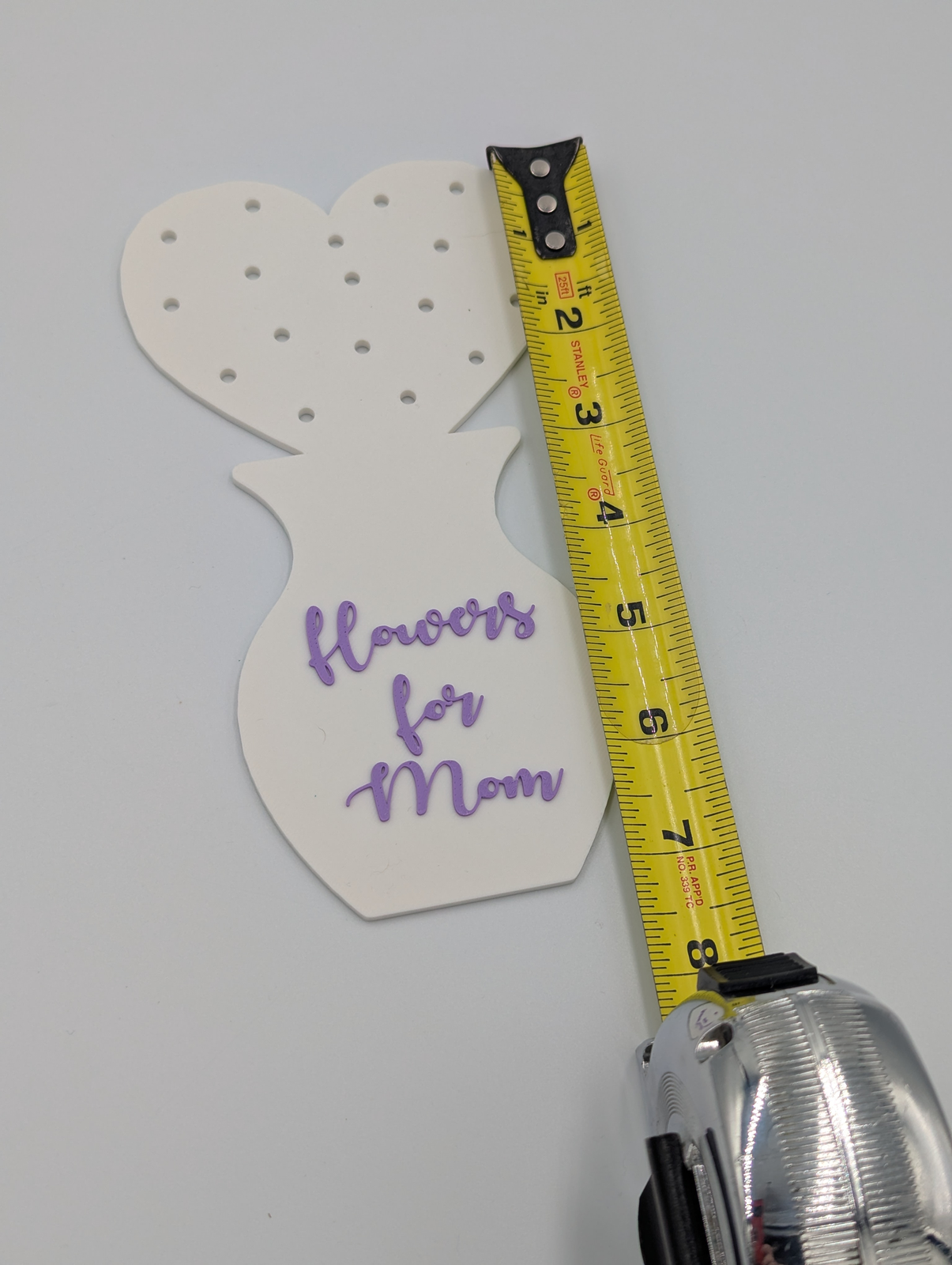 Flowers for Mom Vase Sign