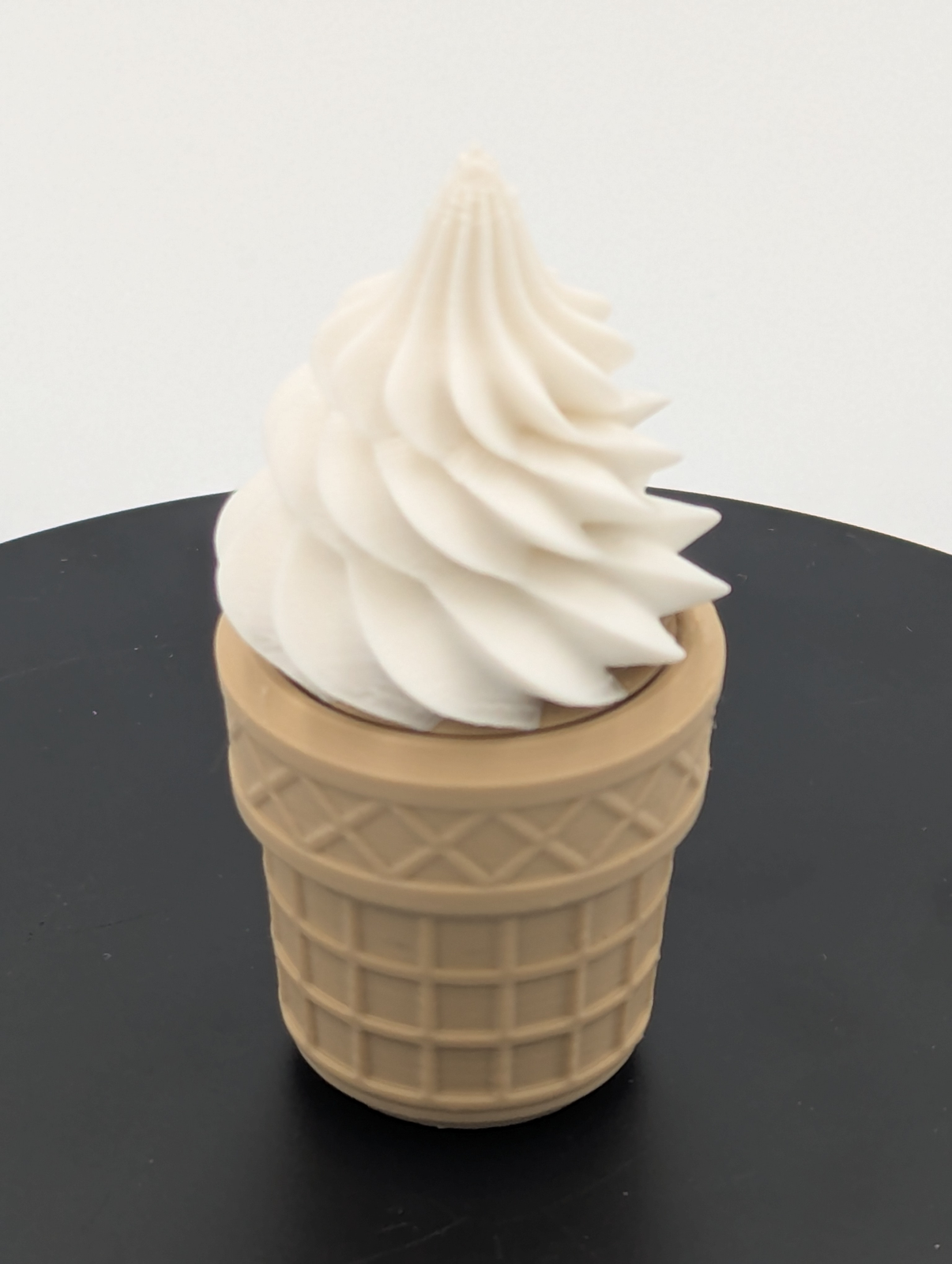 Soft Serve Ice Cream Cone