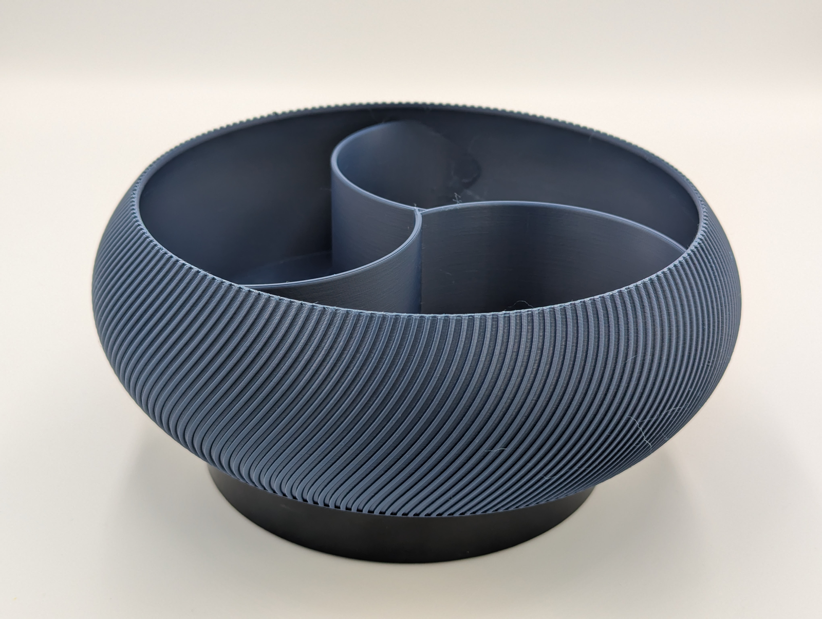Swirled Divided Bowl