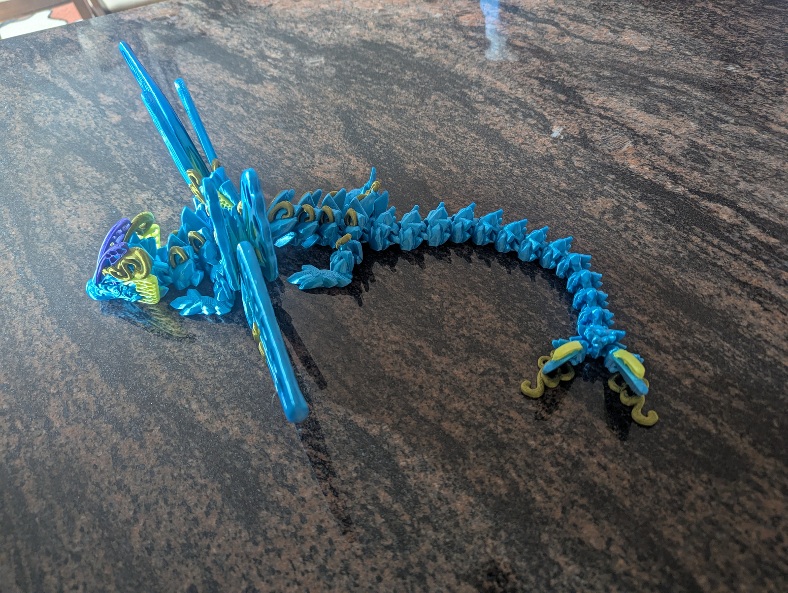 Butterfly Wing Dragon (Blue/Green)
