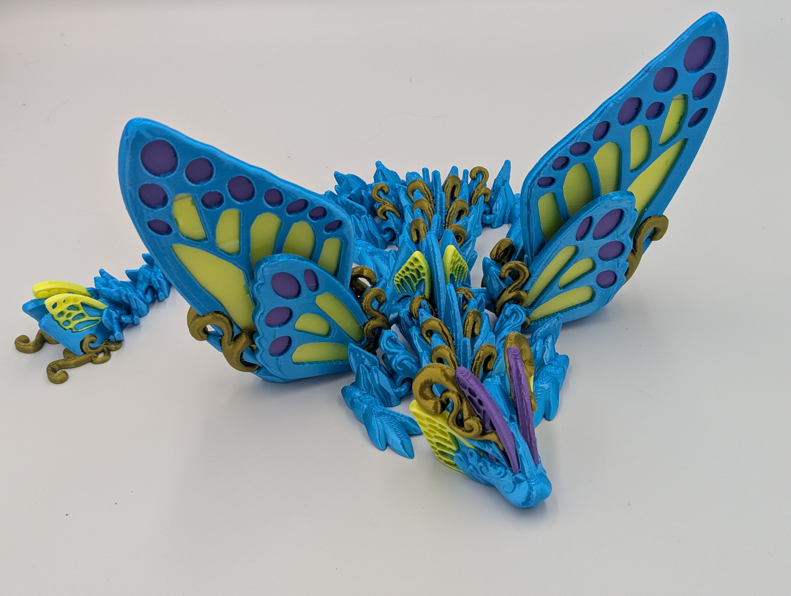 Butterfly Wing Dragon (Blue/Green)