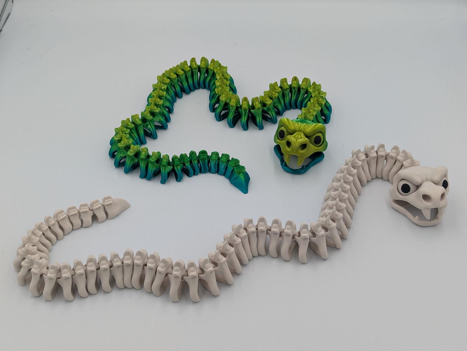 Articulated Snake Skeletons