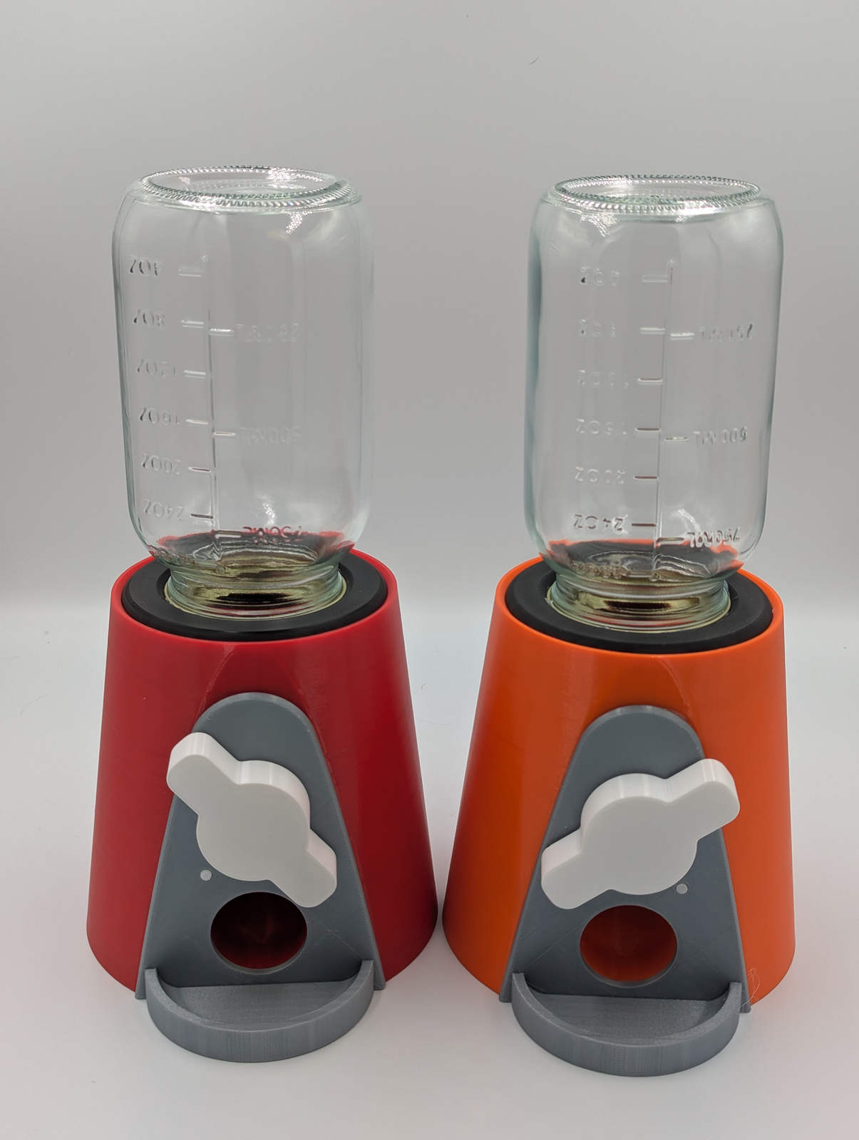 Mason Jar Candy Dispensers