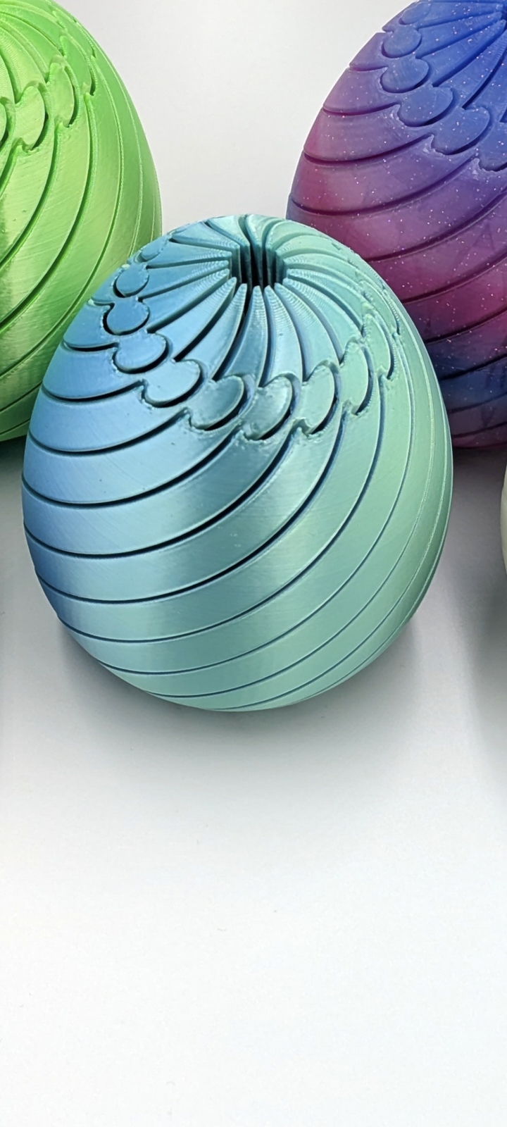 Spiral Texture Ornaments